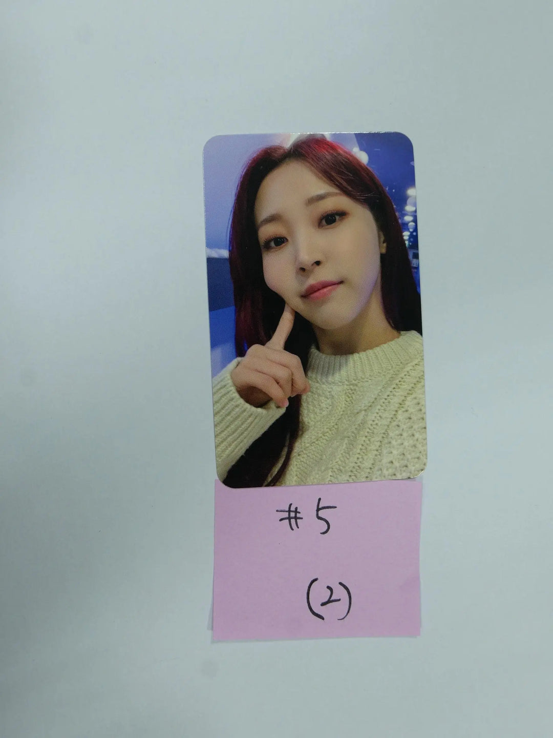 Moon Byul (Of Mamamoo) "6equence" - Applemusic Luckydraw Event Photocard - HALLYUSUPERSTORE
