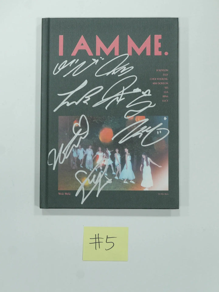 [YUJU, Weki Meki, Chung ha, GWSN, H1-Key] -Hand Autographed(Signed) Album - HALLYUSUPERSTORE