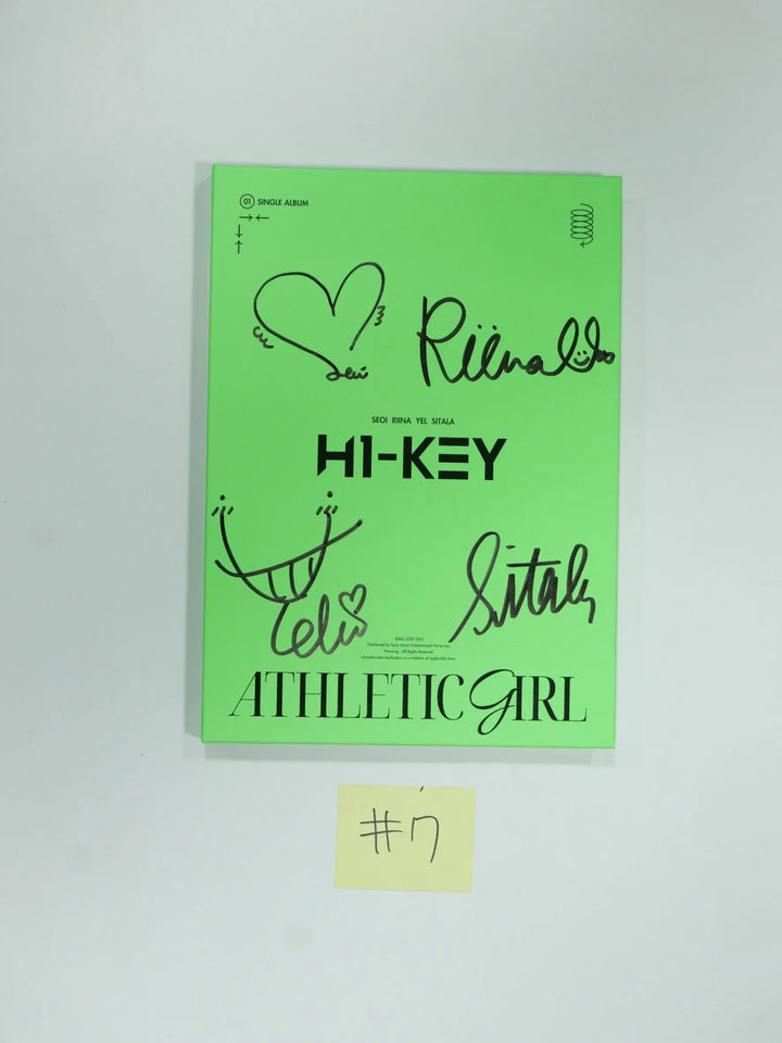 [YUJU, Weki Meki, Chung ha, GWSN, H1-Key] -Hand Autographed(Signed) Album - HALLYUSUPERSTORE