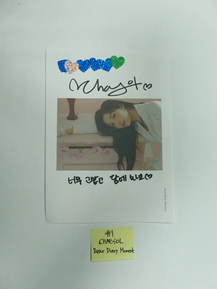 [ITZY,Cignature] - A Cut Page From Fansign Event Album Photo - HALLYUSUPERSTORE