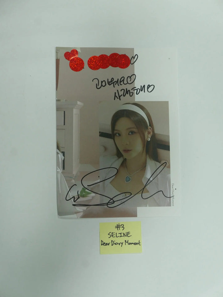 [ITZY,Cignature] - A Cut Page From Fansign Event Album Photo - HALLYUSUPERSTORE
