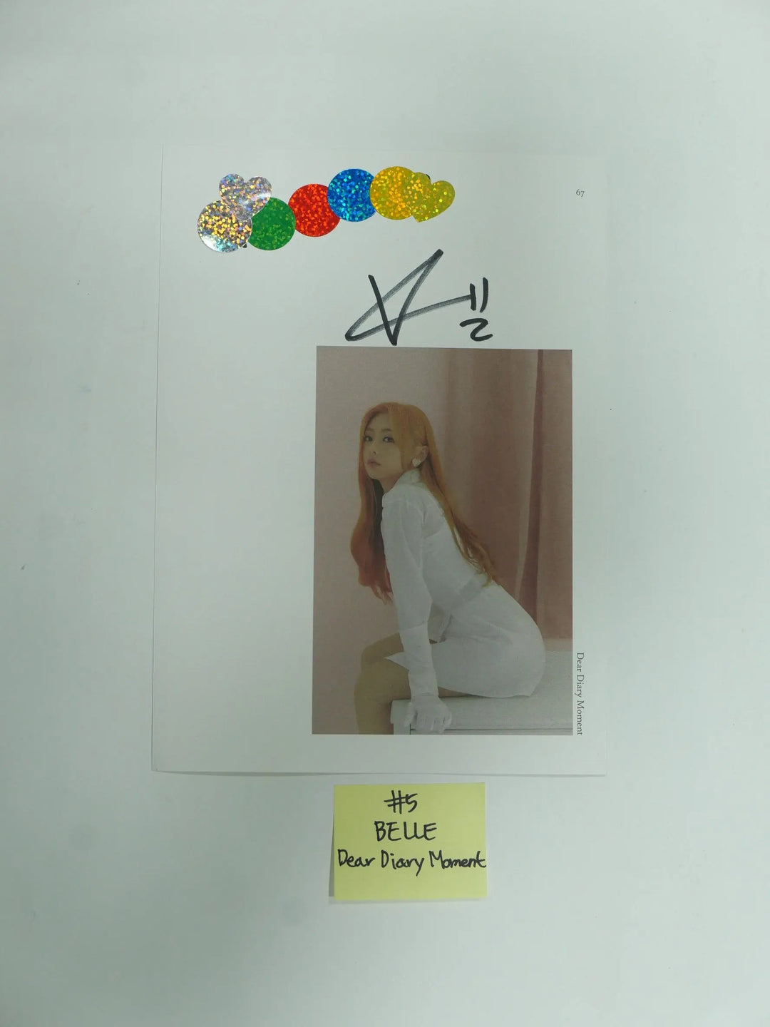 [ITZY,Cignature] - A Cut Page From Fansign Event Album Photo - HALLYUSUPERSTORE
