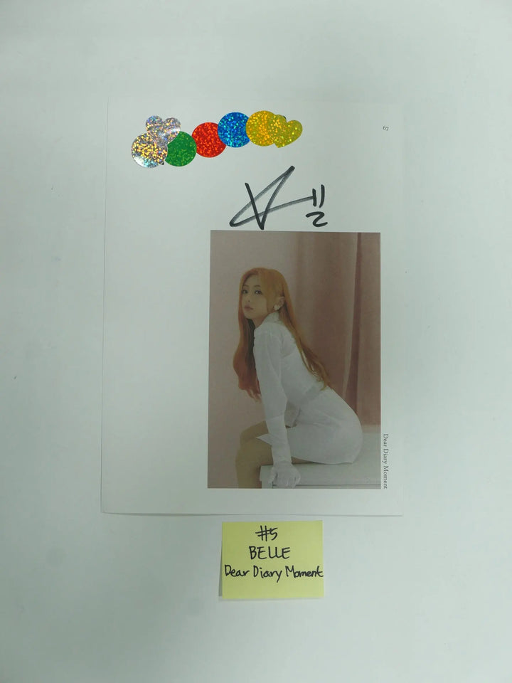 [ITZY,Cignature] - A Cut Page From Fansign Event Album Photo - HALLYUSUPERSTORE