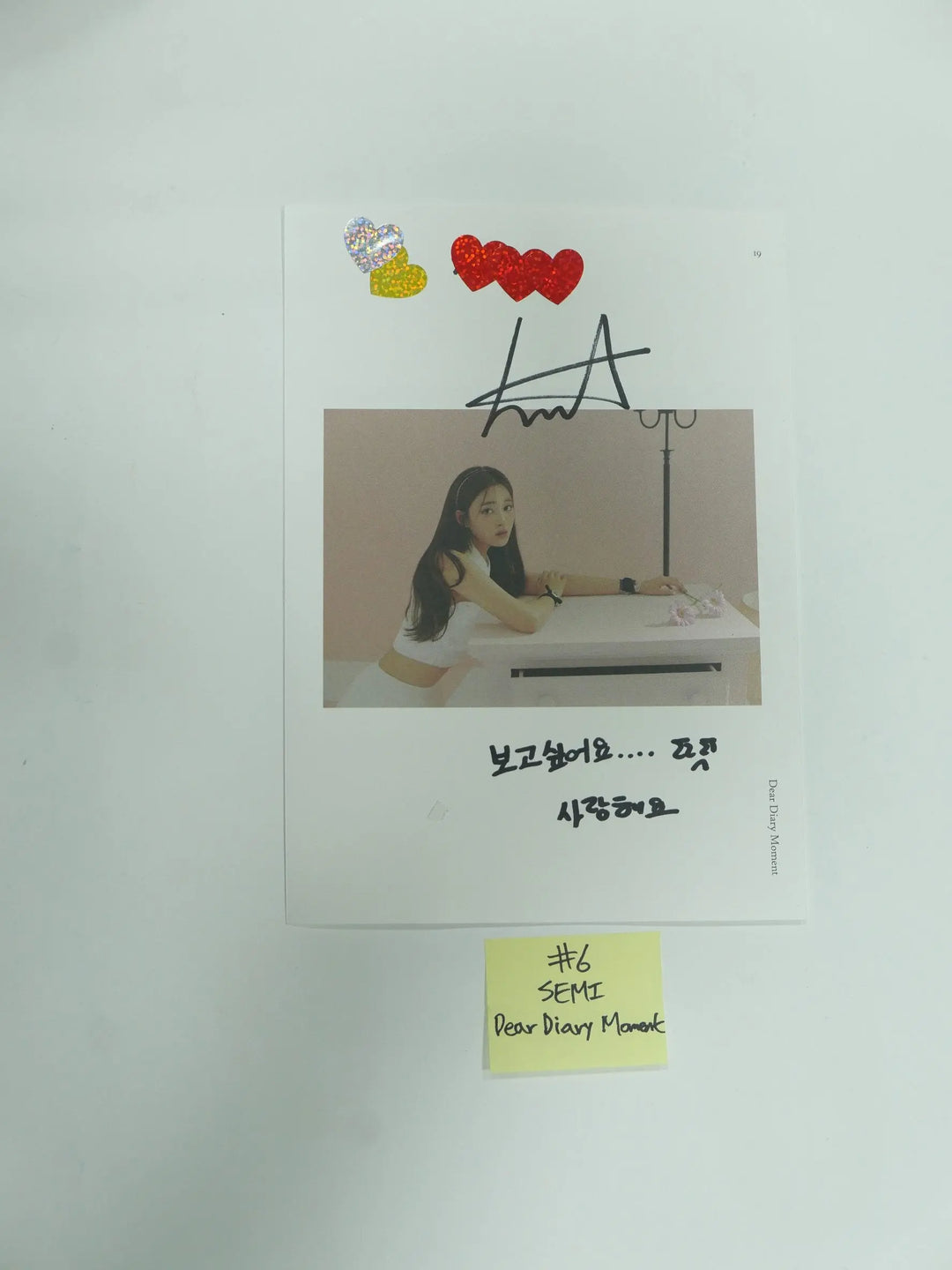 [ITZY,Cignature] - A Cut Page From Fansign Event Album Photo - HALLYUSUPERSTORE