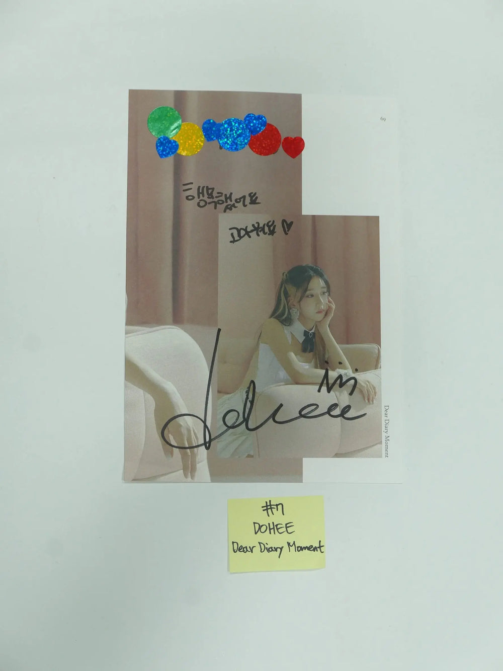 [ITZY,Cignature] - A Cut Page From Fansign Event Album Photo - HALLYUSUPERSTORE