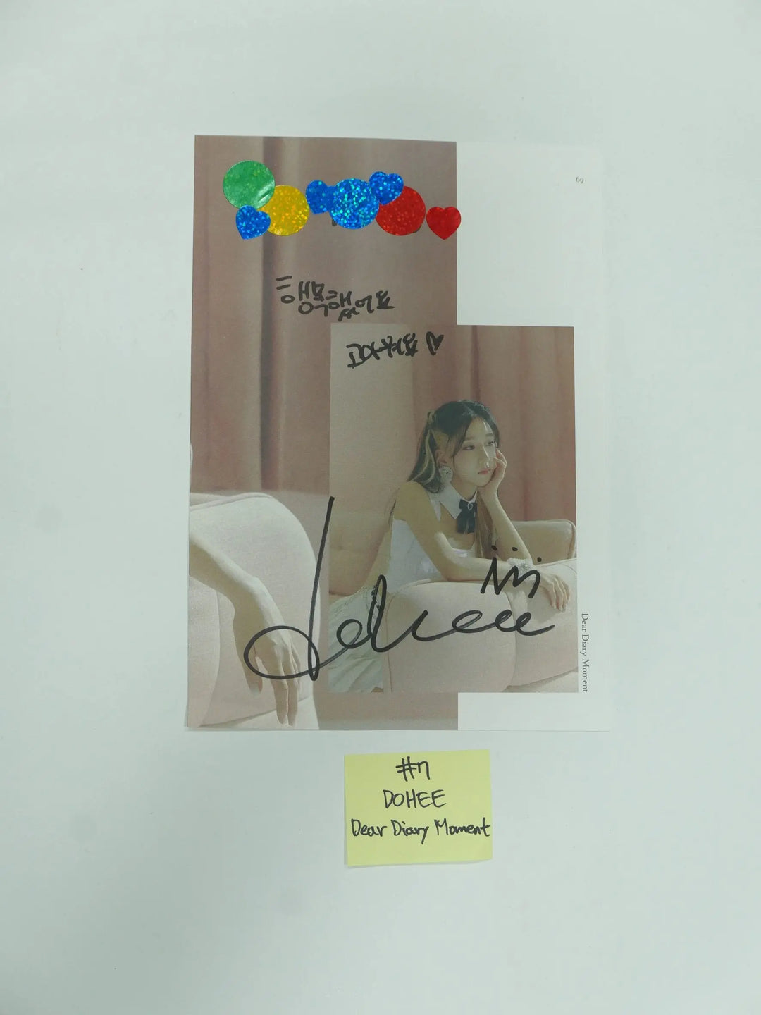 [ITZY,Cignature] - A Cut Page From Fansign Event Album Photo - HALLYUSUPERSTORE