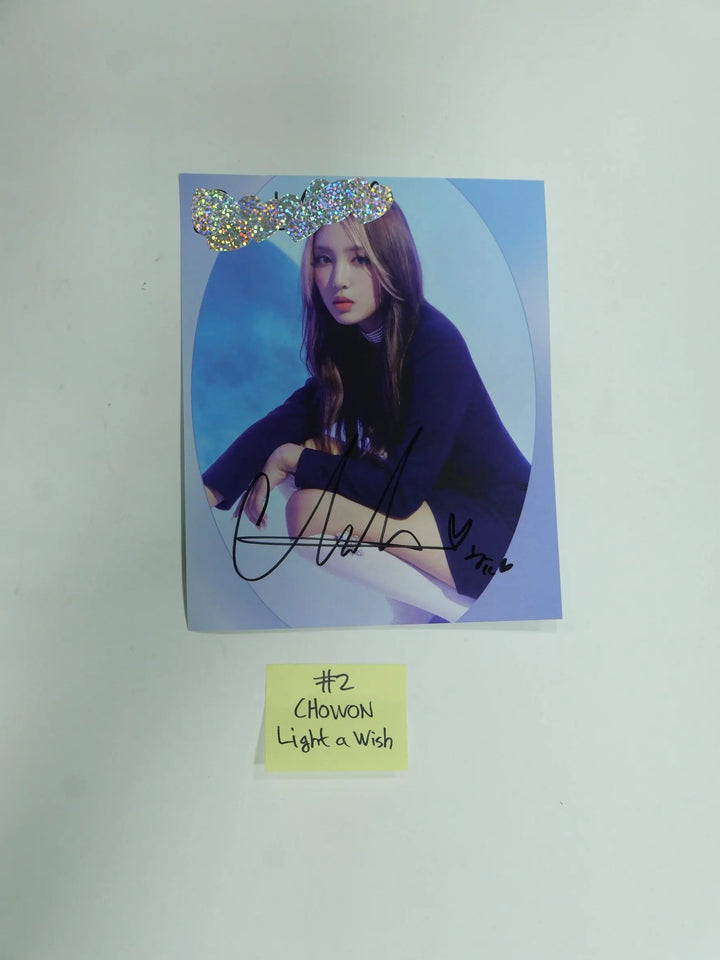 [I*ZONE, VIVIZ, Lightsum, Laboum] - A Cut Page From Fansign Event Album Photo - HALLYUSUPERSTORE