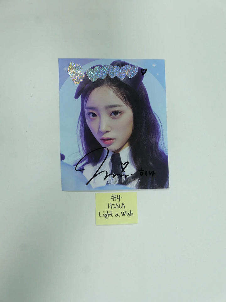 [I*ZONE, VIVIZ, Lightsum, Laboum] - A Cut Page From Fansign Event Album Photo - HALLYUSUPERSTORE