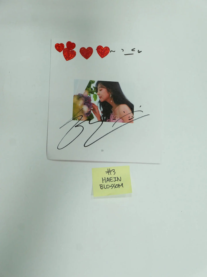 [I*ZONE, VIVIZ, Lightsum, Laboum] - A Cut Page From Fansign Event Album Photo - HALLYUSUPERSTORE