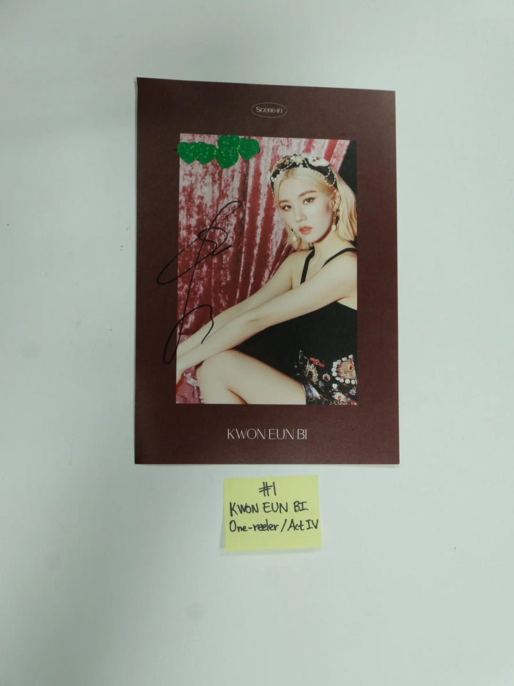 [I*ZONE, VIVIZ, Lightsum, Laboum] - A Cut Page From Fansign Event Album Photo - HALLYUSUPERSTORE