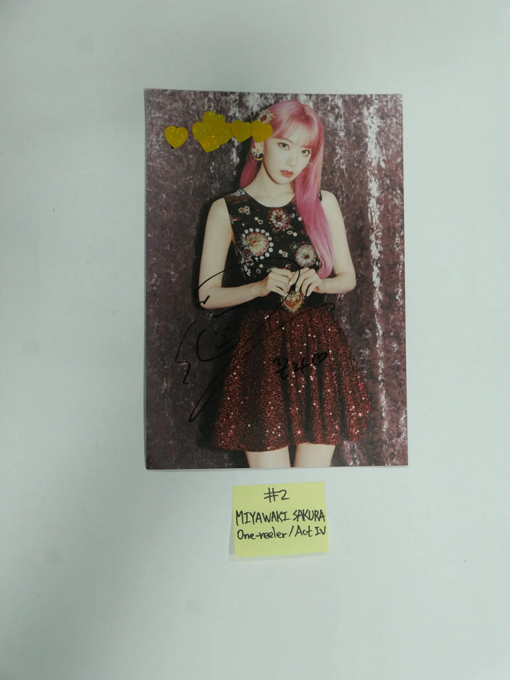 [I*ZONE, VIVIZ, Lightsum, Laboum] - A Cut Page From Fansign Event Album Photo - HALLYUSUPERSTORE