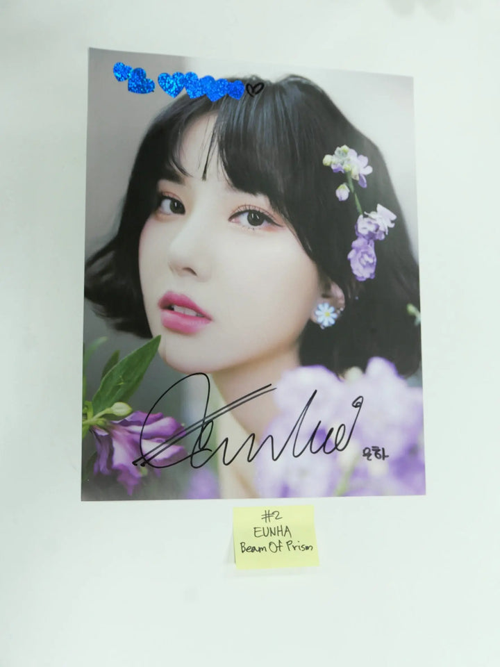 [I*ZONE, VIVIZ, Lightsum, Laboum] - A Cut Page From Fansign Event Album Photo - HALLYUSUPERSTORE