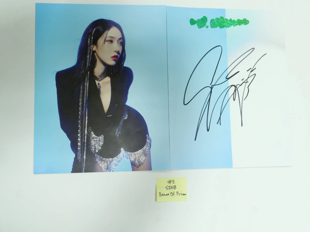 [I*ZONE, VIVIZ, Lightsum, Laboum] - A Cut Page From Fansign Event Album Photo - HALLYUSUPERSTORE
