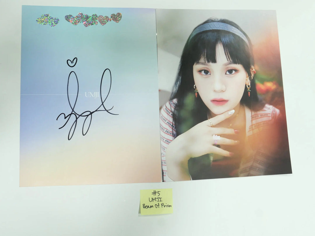 [I*ZONE, VIVIZ, Lightsum, Laboum] - A Cut Page From Fansign Event Album Photo - HALLYUSUPERSTORE