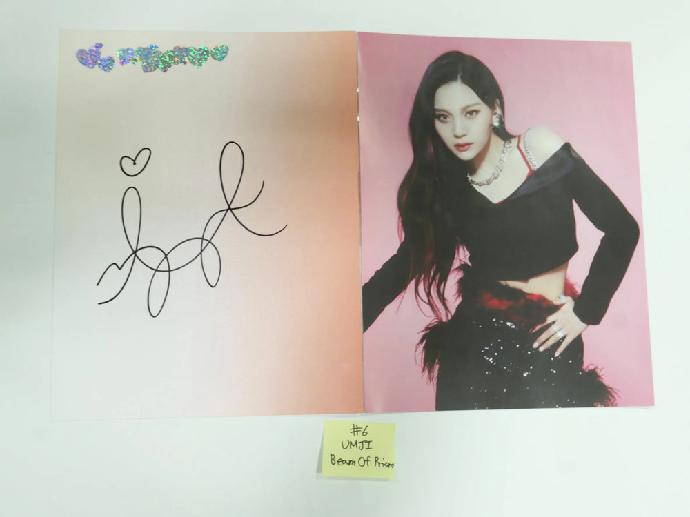 [I*ZONE, VIVIZ, Lightsum, Laboum] - A Cut Page From Fansign Event Album Photo - HALLYUSUPERSTORE