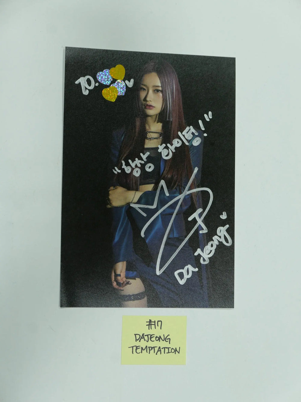 PIXY 'Fairyforest : Temptation' - A Cut Page From Fansign Event Album Photo - HALLYUSUPERSTORE