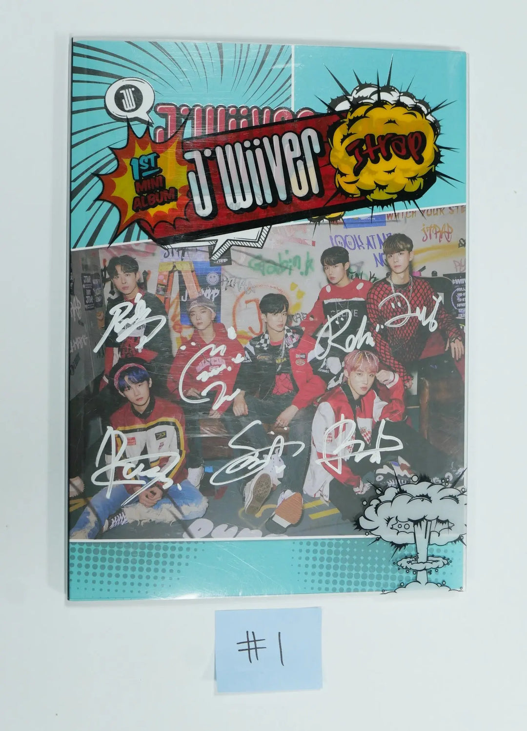 JWiiver - Hand Autographed (Signed) Promo Album - HALLYUSUPERSTORE