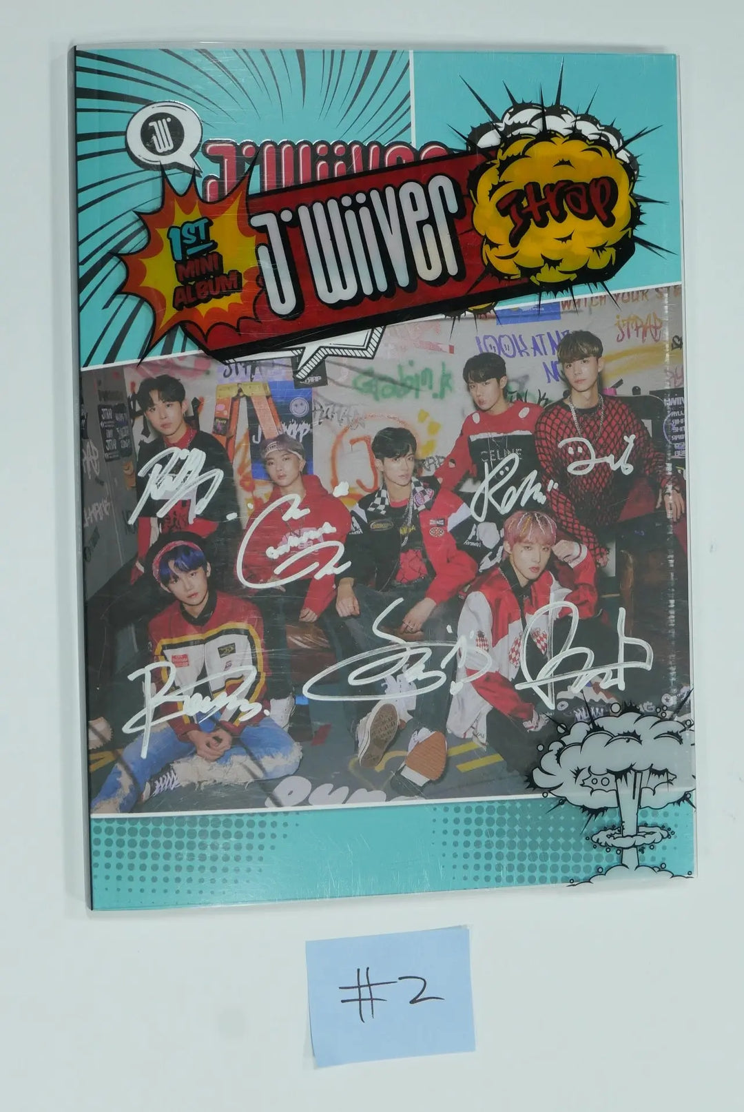 JWiiver - Hand Autographed (Signed) Promo Album - HALLYUSUPERSTORE