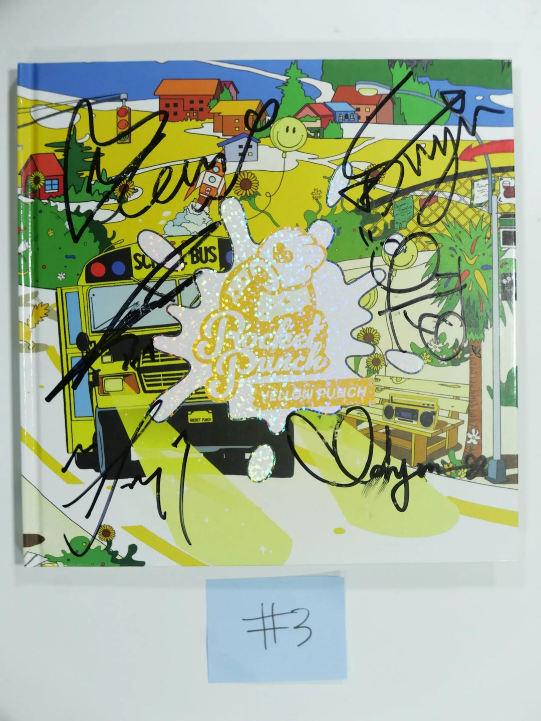 Rocket Punch - Hand Autographed (Signed) Promo Album - HALLYUSUPERSTORE