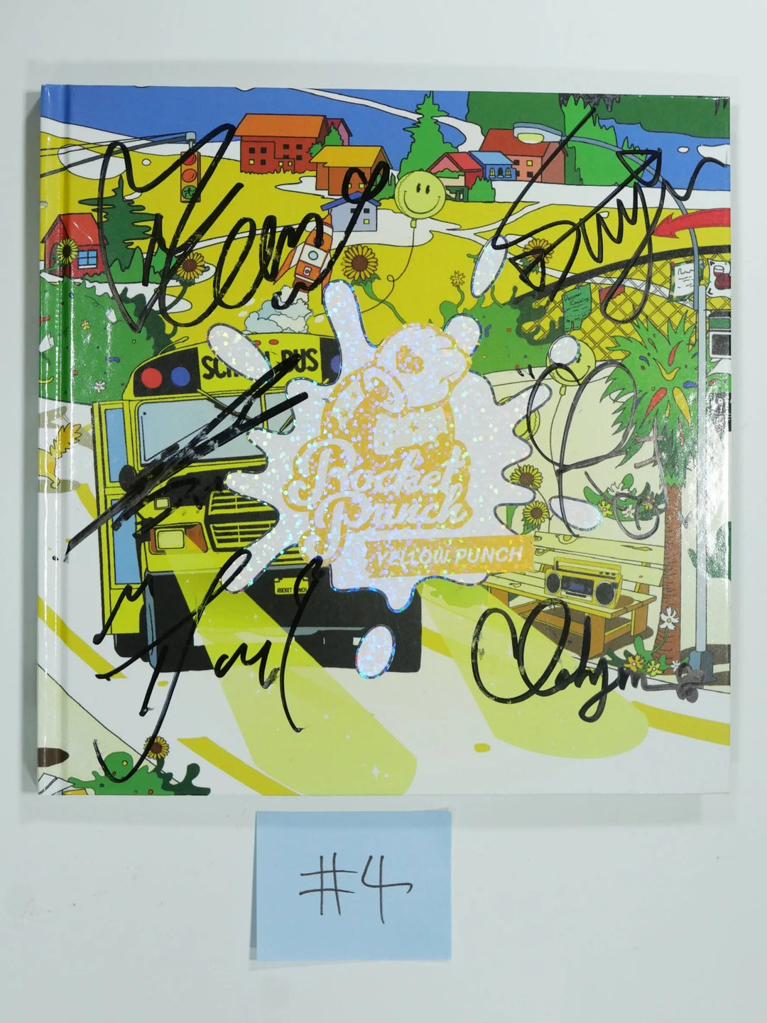 Rocket Punch - Hand Autographed (Signed) Promo Album - HALLYUSUPERSTORE