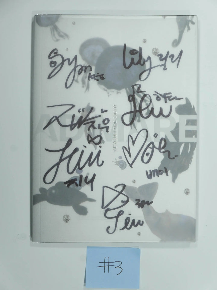 NMIXX - Hand Autographed(Signed) Promo Album - HALLYUSUPERSTORE