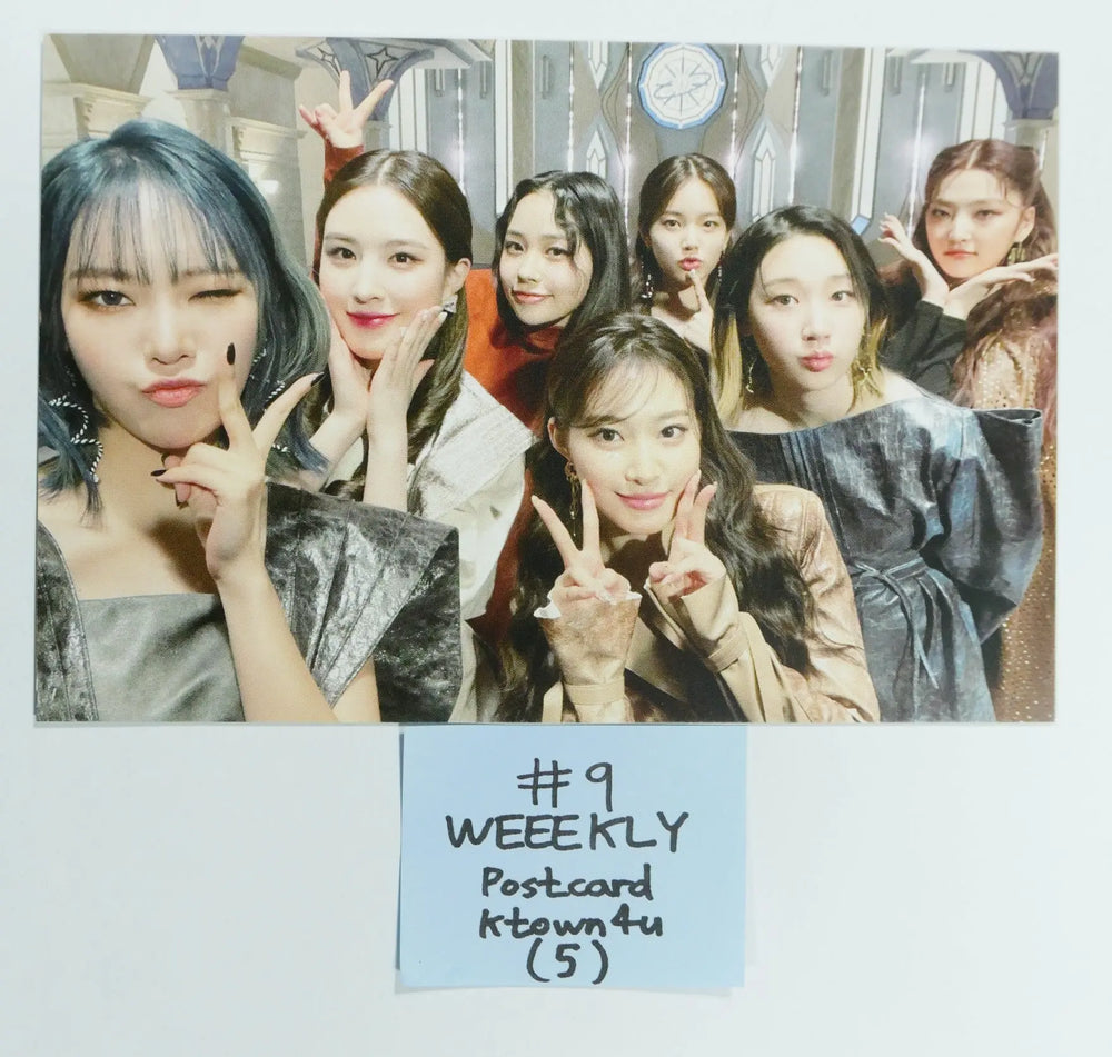Weeekly "Play Game : AWAKE" - Ktown4u Luckydraw Event Photocard, PostCard - HALLYUSUPERSTORE