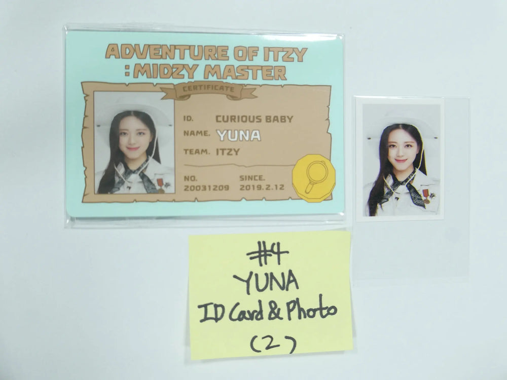ITZY 'ITZY, MIDZY, Let's Fly!' The 1st Fan Meeting - Withdrama Event ID Card & ID Photo - HALLYUSUPERSTORE