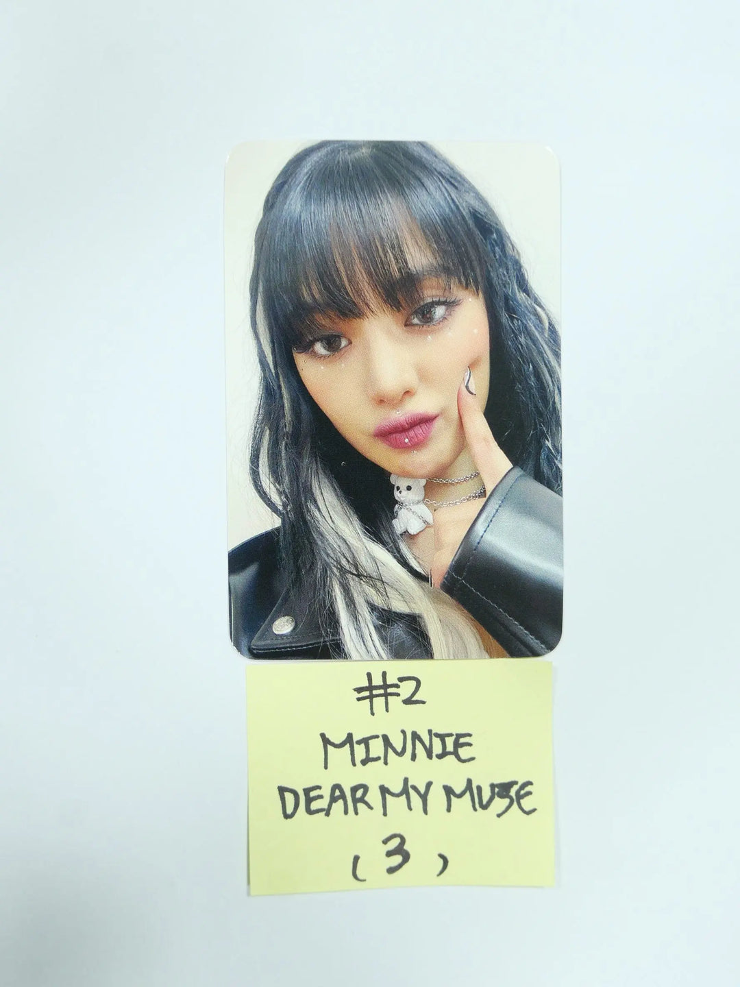 (g) I-DLE "I NEVER DIE" - DearMyMuse Pre-Order Benefit Photocard - HALLYUSUPERSTORE