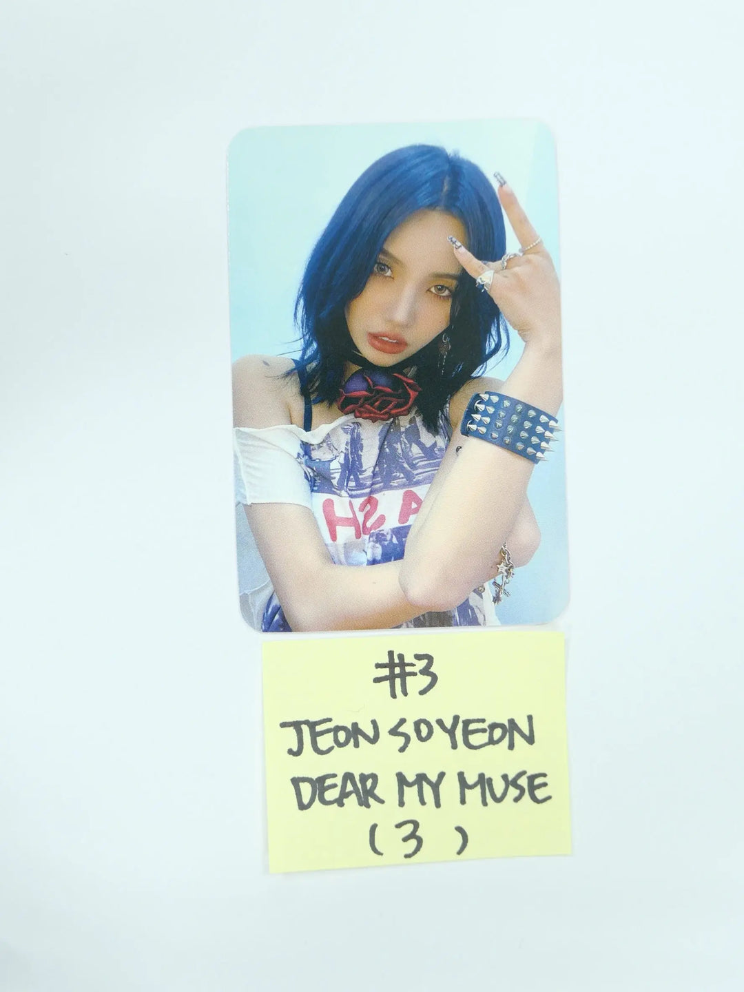 (g) I-DLE "I NEVER DIE" - DearMyMuse Pre-Order Benefit Photocard - HALLYUSUPERSTORE