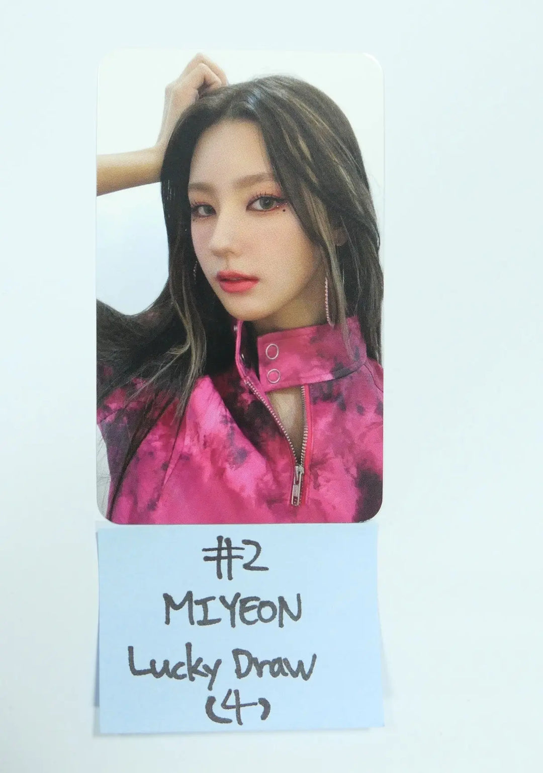 (g) I-DLE "I NEVER DIE" - AppleMusic Luckydraw Event Photocard - HALLYUSUPERSTORE
