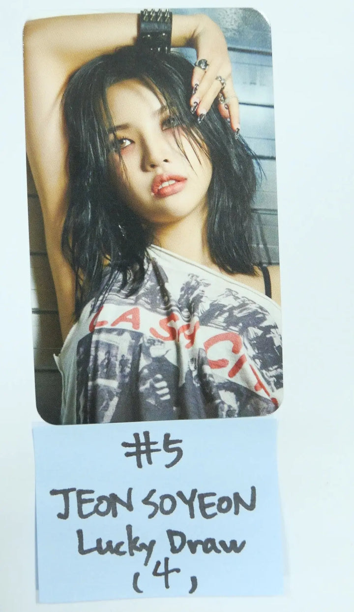 (g) I-DLE "I NEVER DIE" - AppleMusic Luckydraw Event Photocard - HALLYUSUPERSTORE