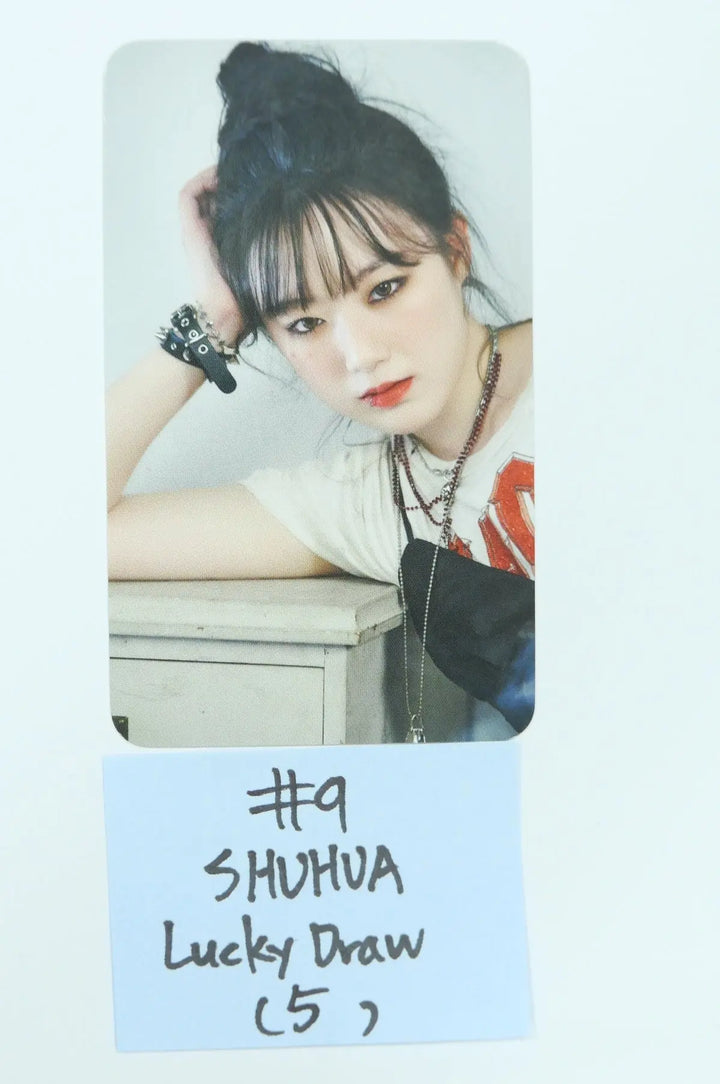(g) I-DLE "I NEVER DIE" - AppleMusic Luckydraw Event Photocard - HALLYUSUPERSTORE
