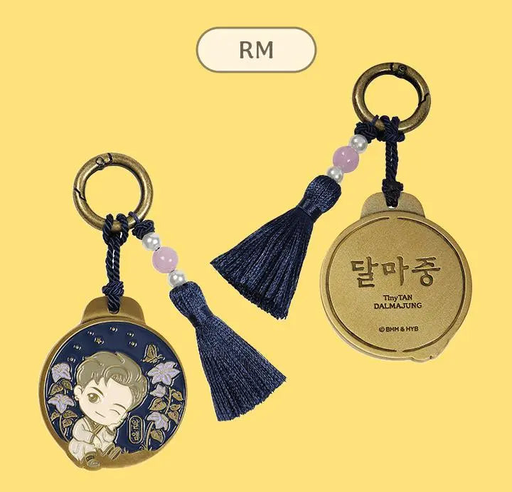 BTS - Tiny "Dalmajung" - KeyRing (Choose Member) - HALLYUSUPERSTORE