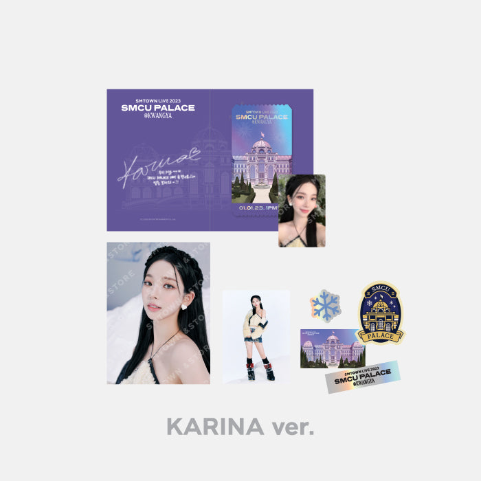 Aespa - Special AR Ticket Set, 4 x 6 Photo &amp; Photocard Set ( Choose Member ) - HALLYUSUPERSTORE
