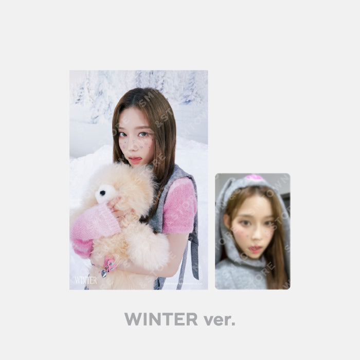 Aespa - Special AR Ticket Set, 4 x 6 Photo &amp; Photocard Set ( Choose Member ) - HALLYUSUPERSTORE
