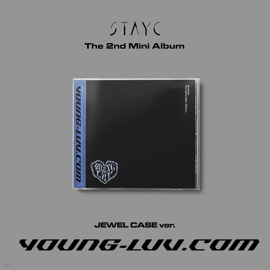 StayC - 2nd Mini ALBUM 'Young LUV COM' [Jewel Case Ver] (Random) - HALLYUSUPERSTORE