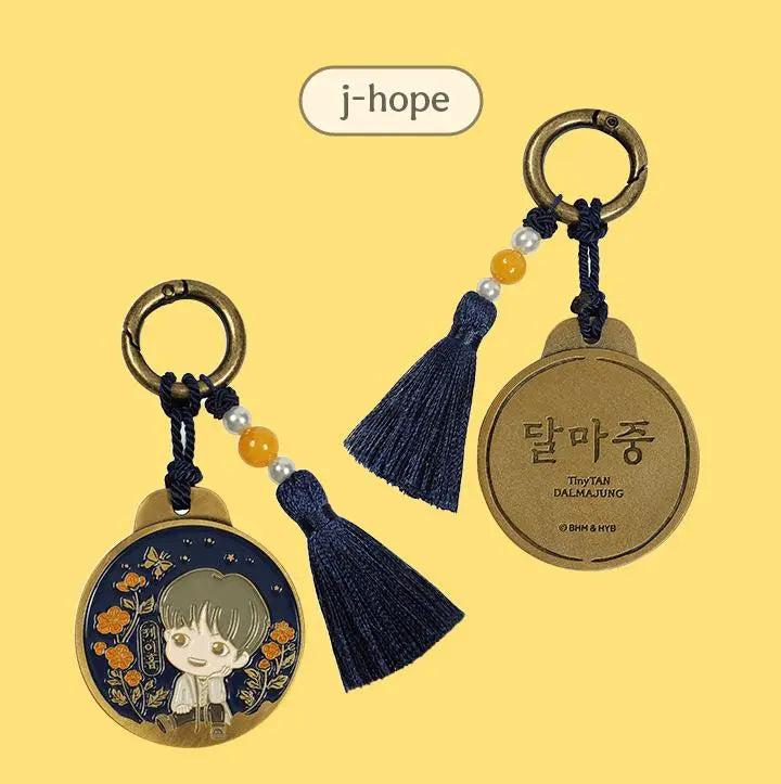 BTS - Tiny "Dalmajung" - KeyRing (Choose Member) - HALLYUSUPERSTORE