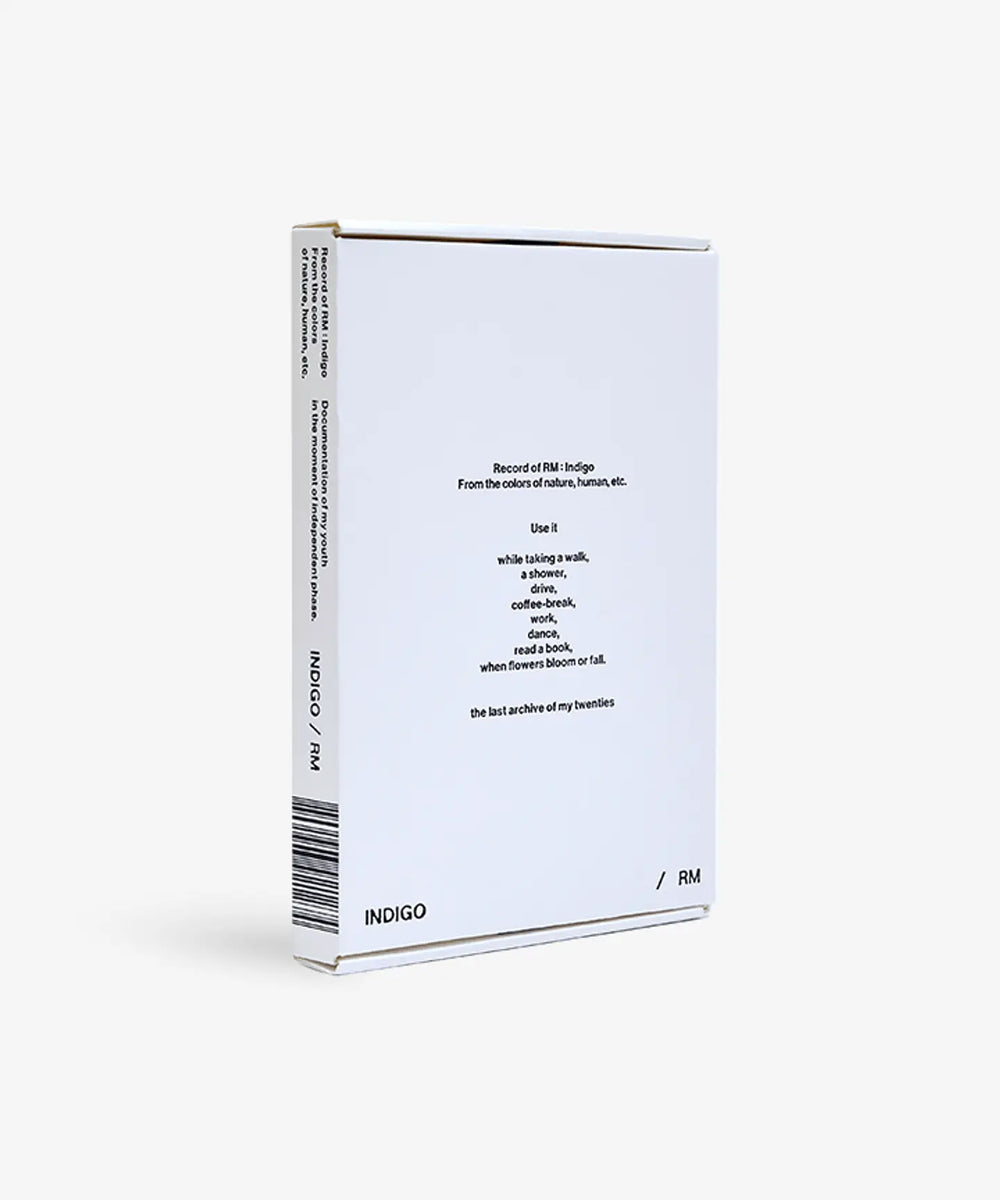 RM (of BTS) - 1st Solo Album "Indigo - HALLYUSUPERSTORE