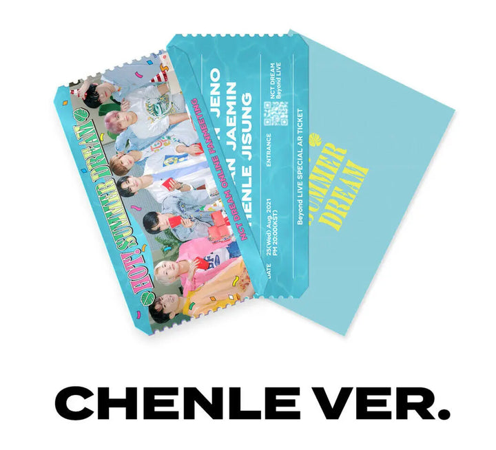 [Pre-Order] NCT DREAM Online Fanmeeting Beyond LIVE HOT! SUMMER DREAM SPECIAL AR TICKET SET - HALLYUSUPERSTORE
