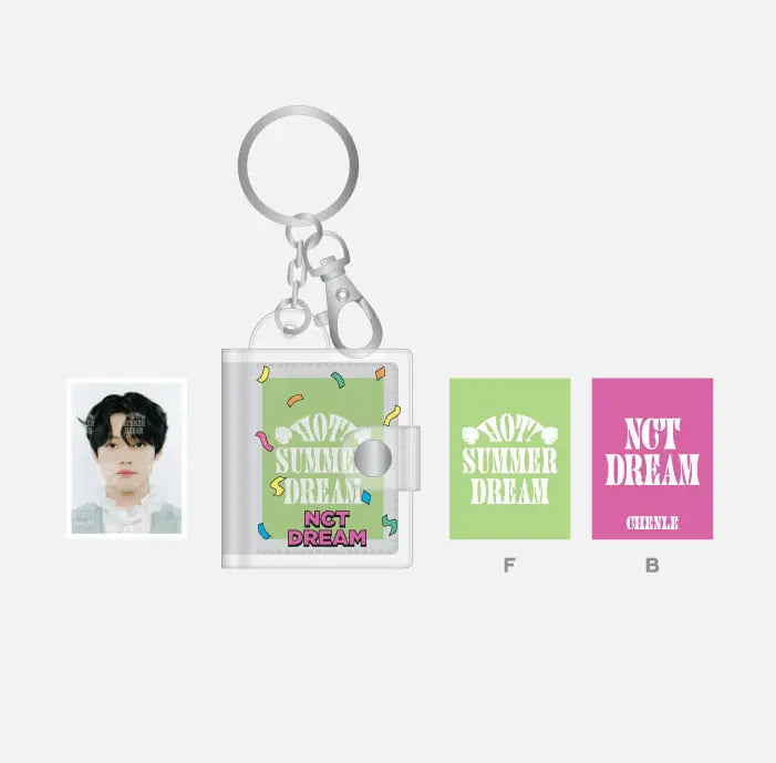 [Pre-Order] NCT DREAM Fanmeeting Beyond LIVE - MINI ALBUM KEY HOLDER + PHOTO SET - HOT! SUMMER DREAM - HALLYUSUPERSTORE