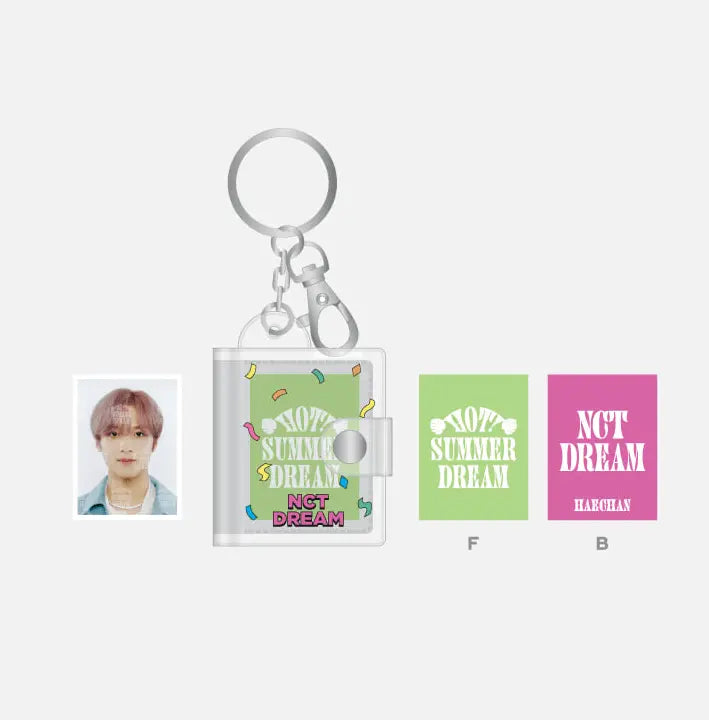 [Pre-Order] NCT DREAM Fanmeeting Beyond LIVE - MINI ALBUM KEY HOLDER + PHOTO SET - HOT! SUMMER DREAM - HALLYUSUPERSTORE