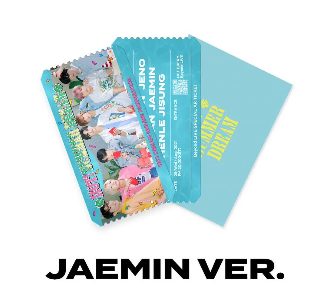 [Pre-Order] NCT DREAM Online Fanmeeting Beyond LIVE HOT! SUMMER DREAM SPECIAL AR TICKET SET - HALLYUSUPERSTORE
