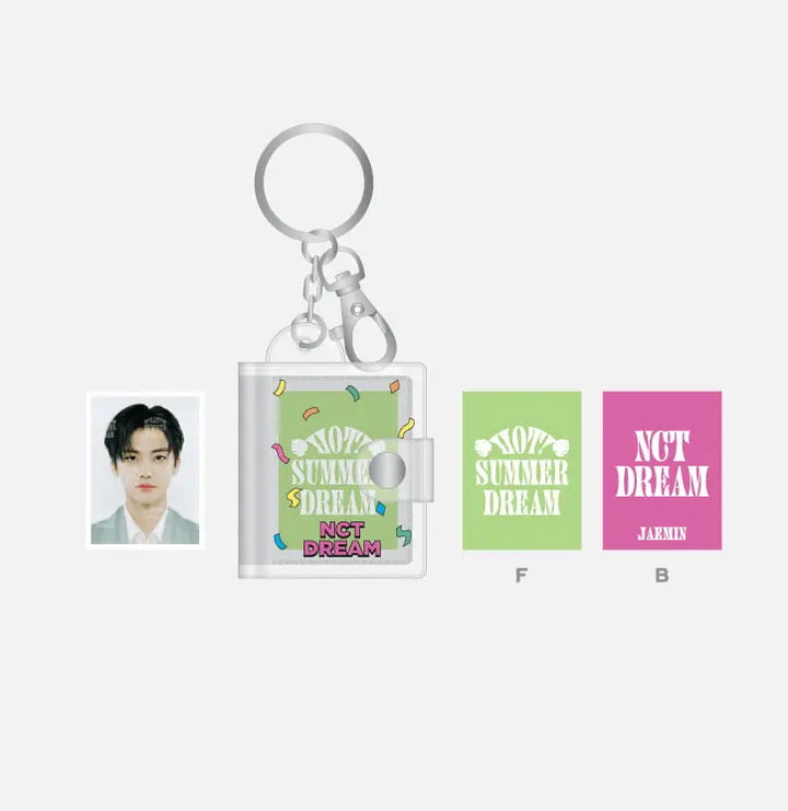 [Pre-Order] NCT DREAM Fanmeeting Beyond LIVE - MINI ALBUM KEY HOLDER + PHOTO SET - HOT! SUMMER DREAM - HALLYUSUPERSTORE