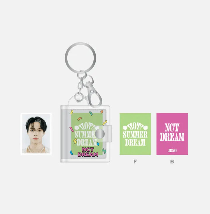 [Pre-Order] NCT DREAM Fanmeeting Beyond LIVE - MINI ALBUM KEY HOLDER + PHOTO SET - HOT! SUMMER DREAM - HALLYUSUPERSTORE