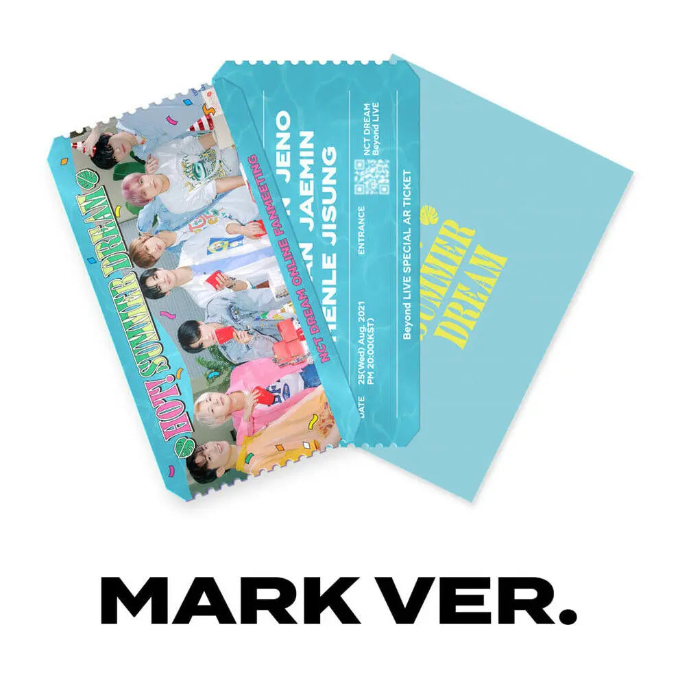 [Pre-Order] NCT DREAM Online Fanmeeting Beyond LIVE HOT! SUMMER DREAM SPECIAL AR TICKET SET - HALLYUSUPERSTORE
