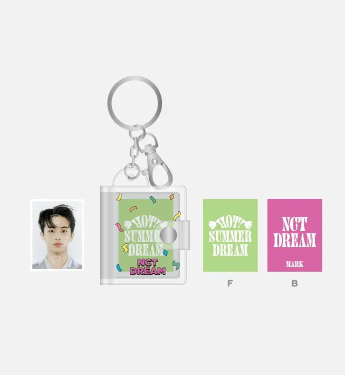 [Pre-Order] NCT DREAM Fanmeeting Beyond LIVE - MINI ALBUM KEY HOLDER + PHOTO SET - HOT! SUMMER DREAM - HALLYUSUPERSTORE