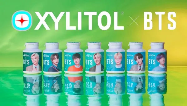 [PRE-ORDER] LOTTE XYLITOL X BTS - LIMITED EDITION (Chewing gum + Member Case) - HALLYUSUPERSTORE