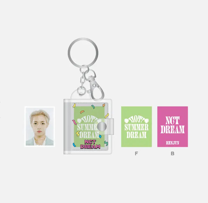 [Pre-Order] NCT DREAM Fanmeeting Beyond LIVE - MINI ALBUM KEY HOLDER + PHOTO SET - HOT! SUMMER DREAM - HALLYUSUPERSTORE