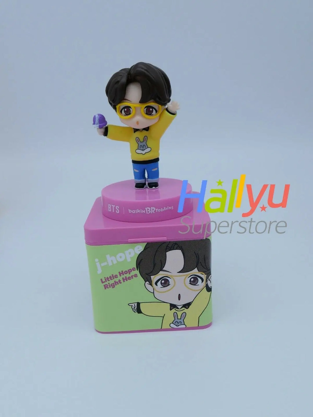 [BTS X Baskin Robbins] Limited Edition TinyTAN Block Figure Pack - HALLYUSUPERSTORE