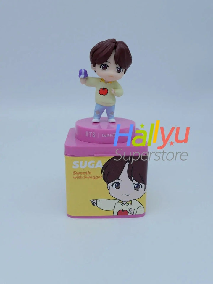 [BTS X Baskin Robbins] Limited Edition TinyTAN Block Figure Pack - HALLYUSUPERSTORE